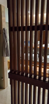 Didn't like bathroom. Room was cramped.