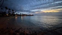 Napili bay from the Sea House restaurant which is walking distance from the unit.
