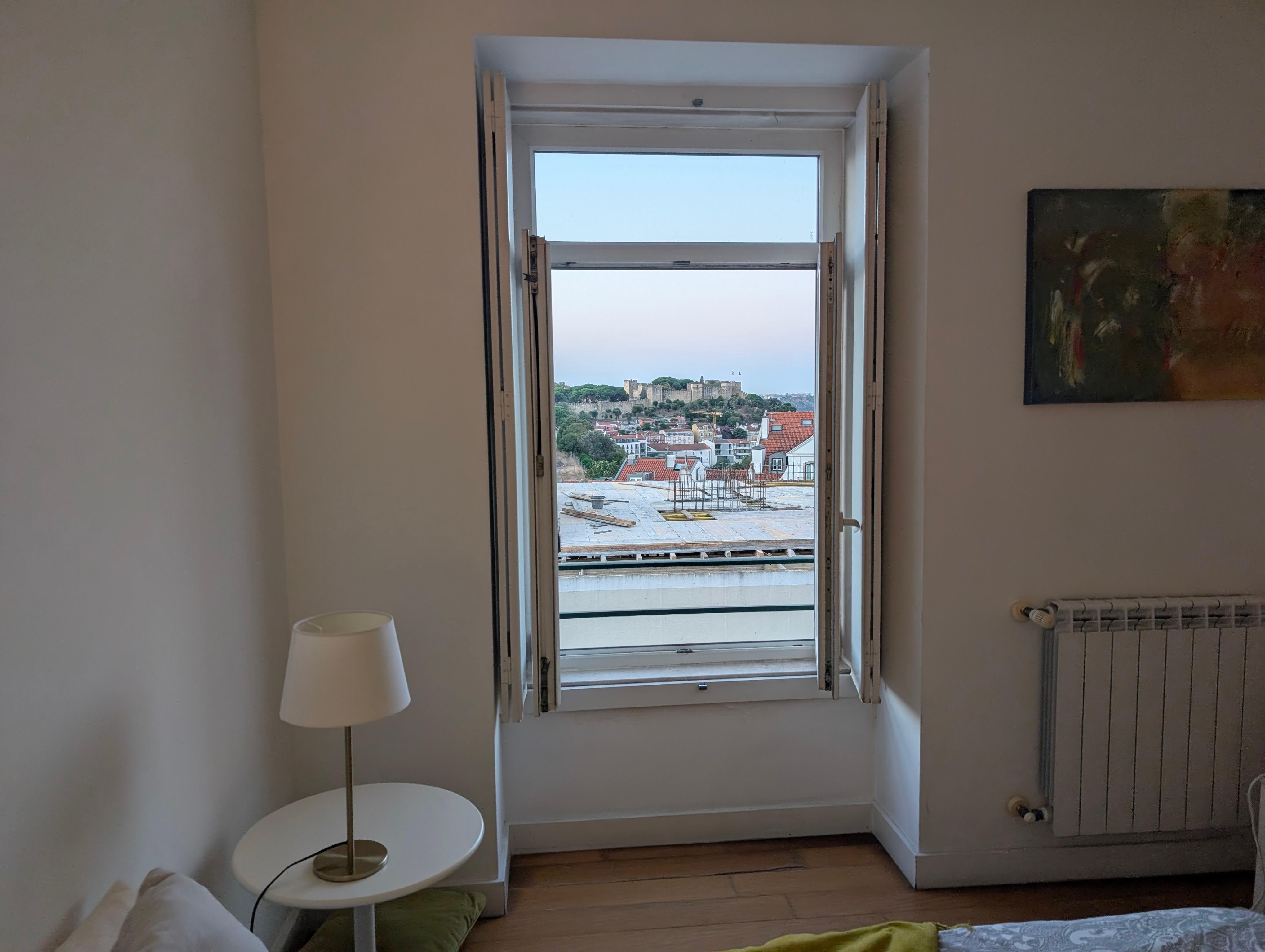 View of Castelo from bedroom