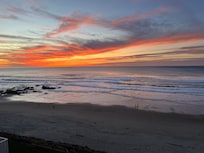 One hour after sunset on the same day from the balcony.