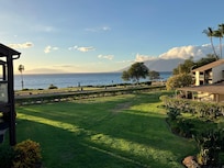 This is the view every morning as one enjoys breakfast on the Lanai. Yes, very similar to hosts picture but it's breathtaking every time.
