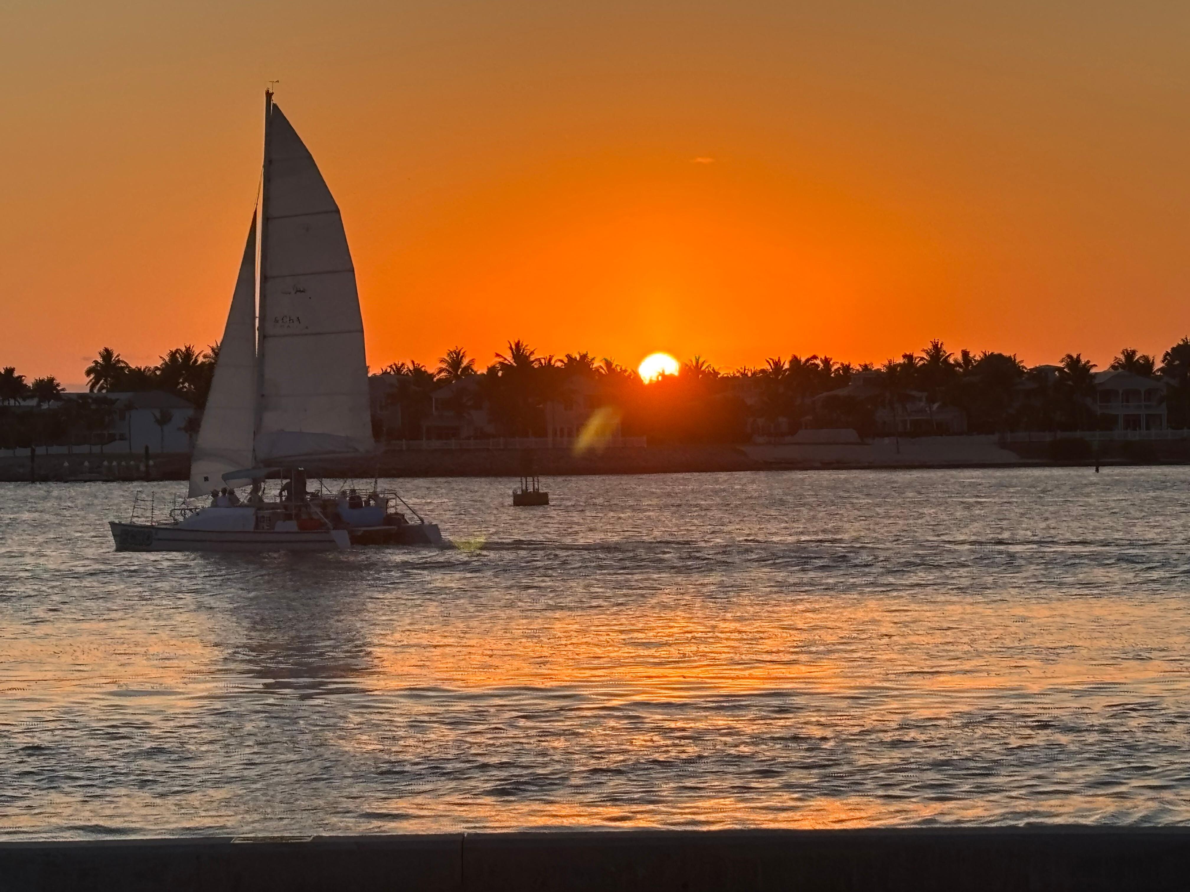 Sunset at Mallory square