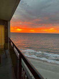 View from the balcony