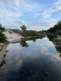 Crystal river outside the back deck