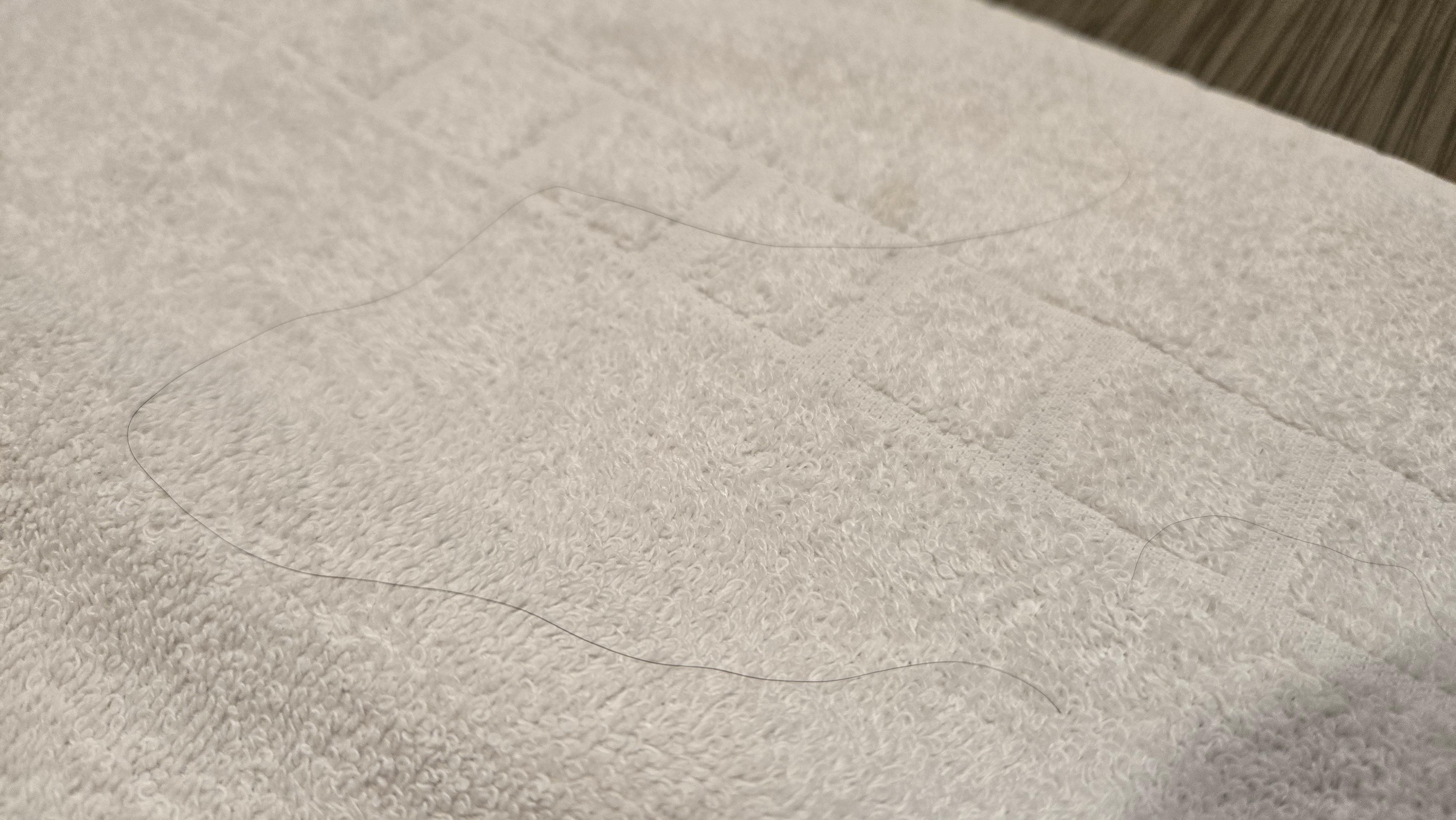 Hair on 'clean' bathmat