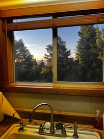 View from kitchen window