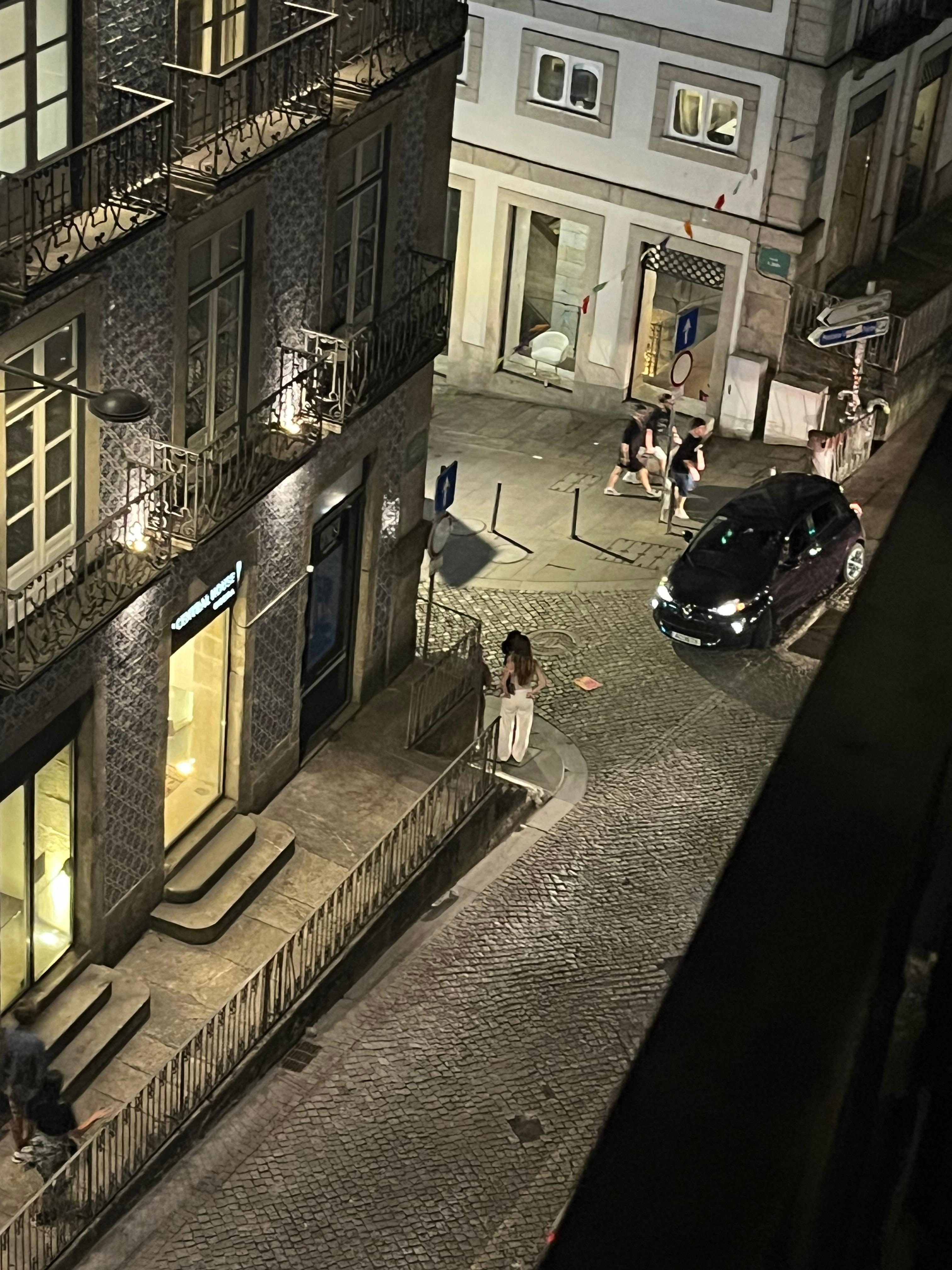 The street from my room