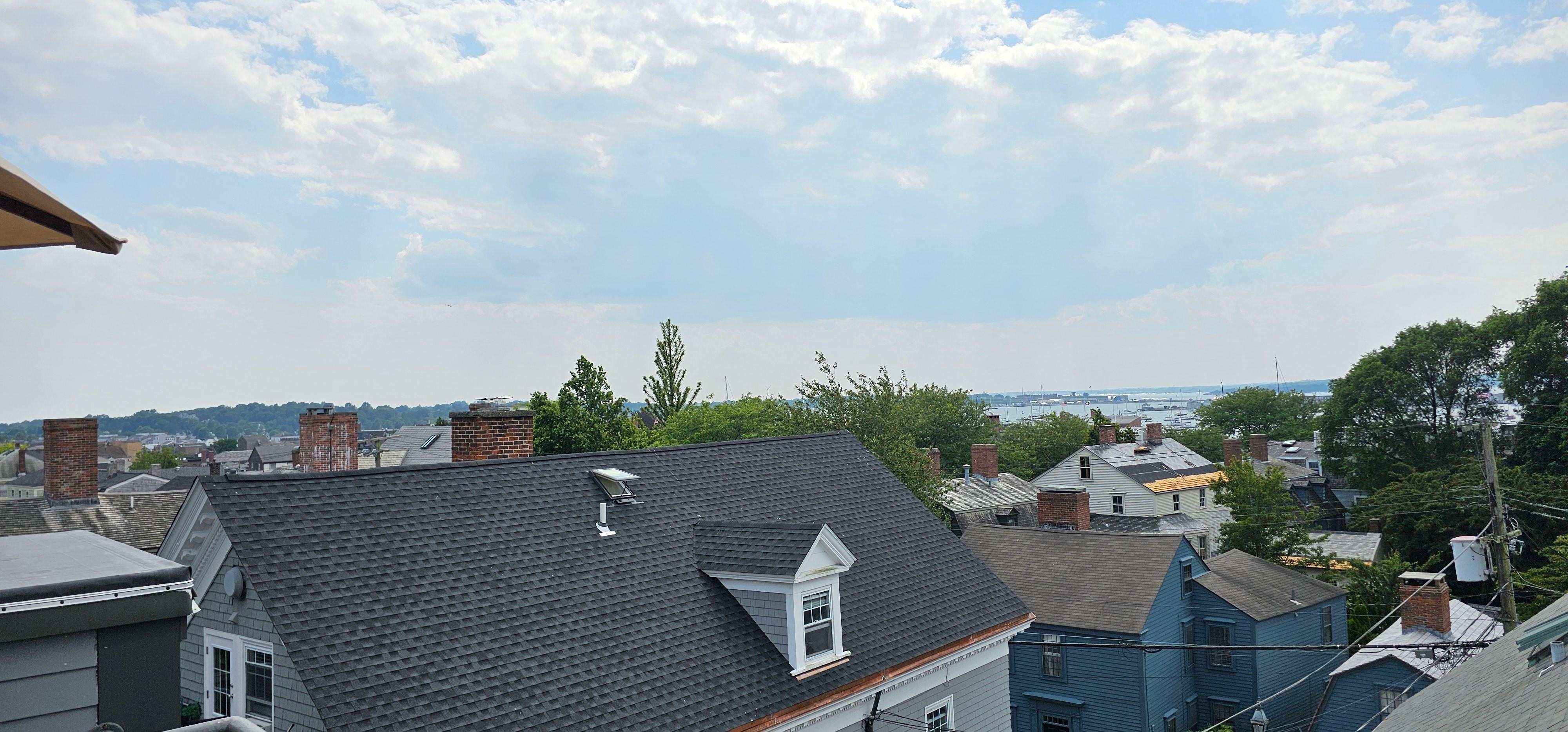 Rooftop view
