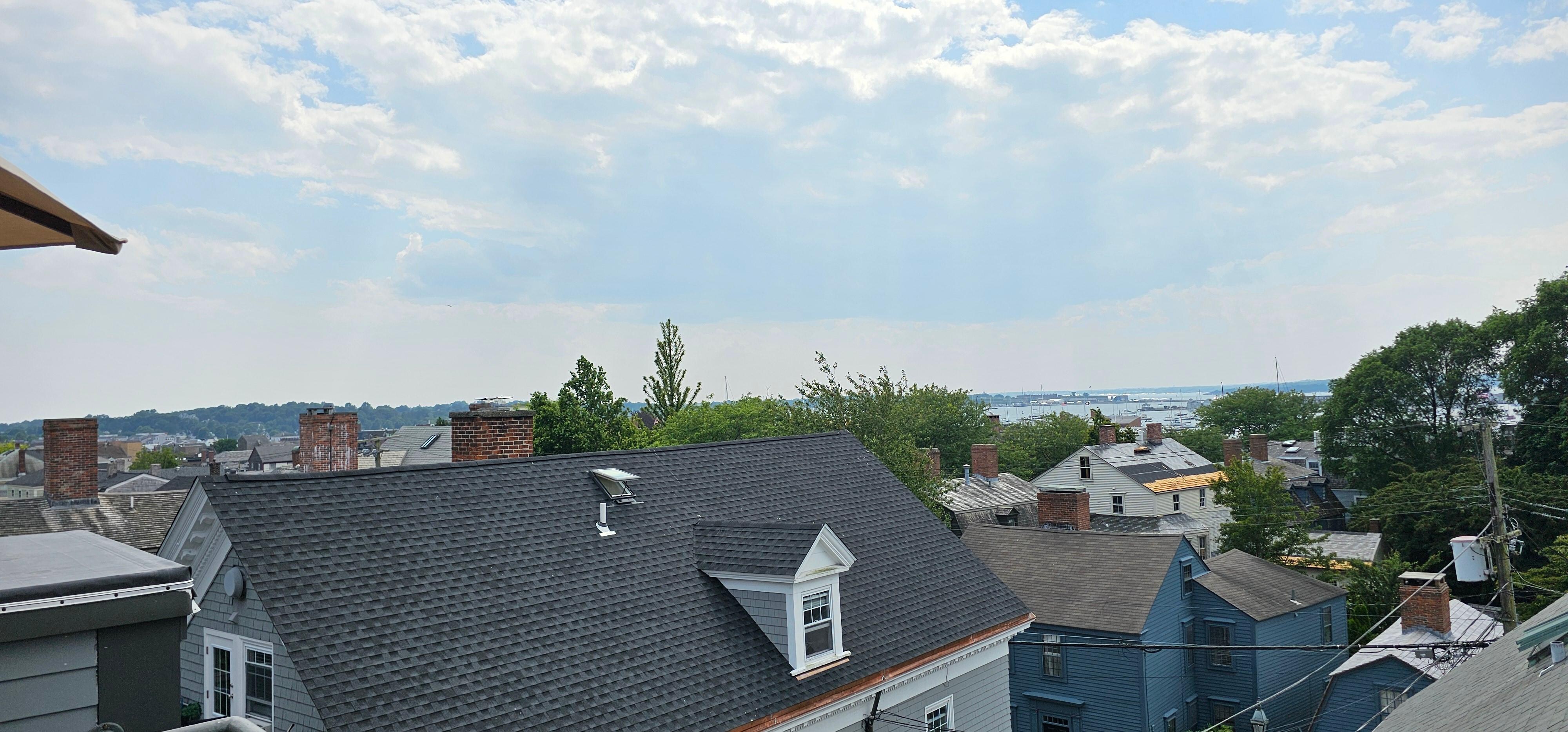 Rooftop view