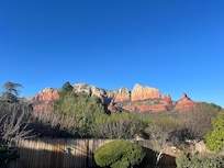 View from the backyard.