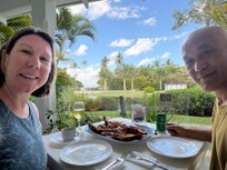 Picked up some lobster at the market and made it on the grill. Amazing!