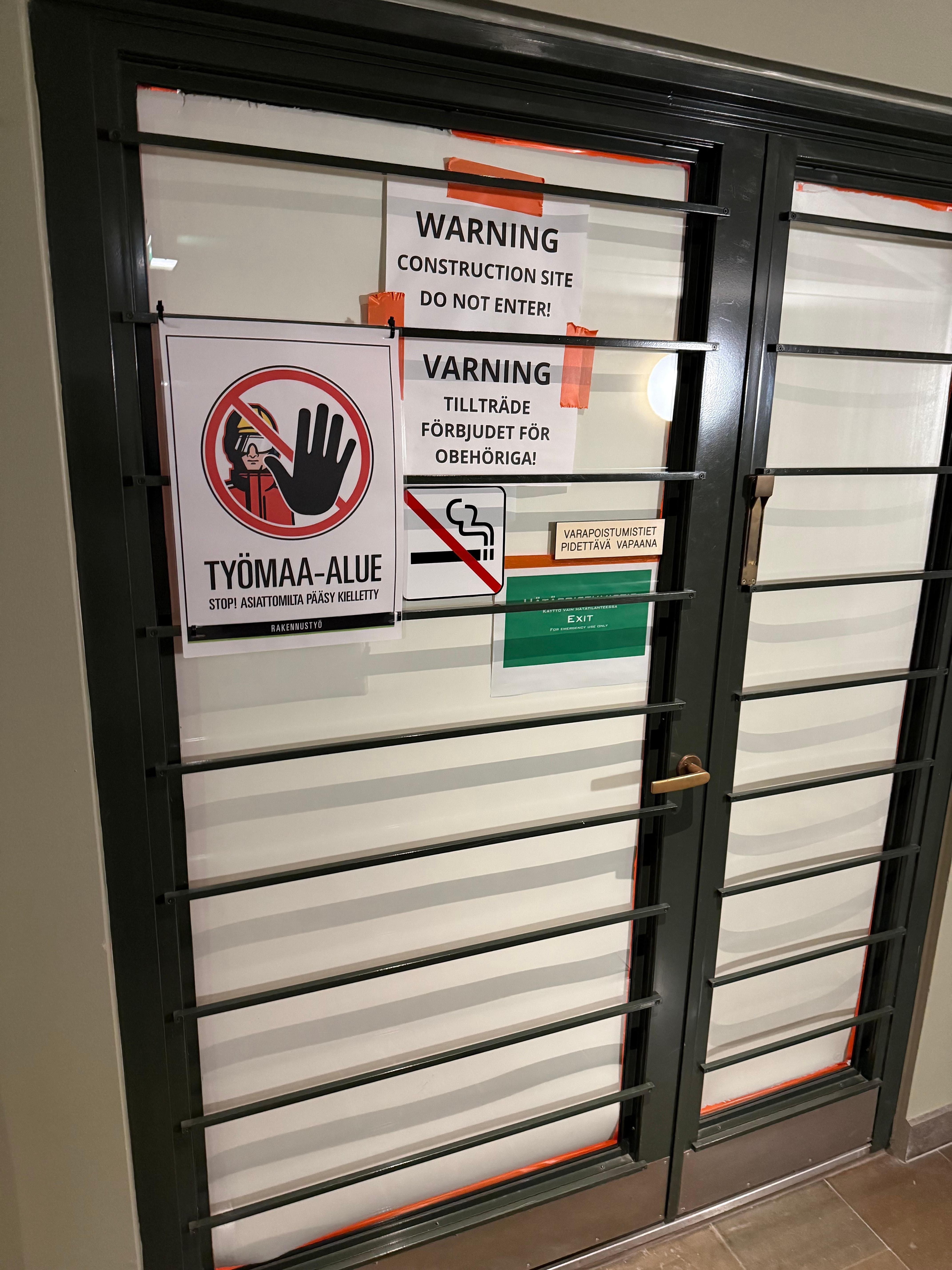 Baustellen-Wanrungen