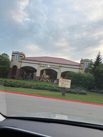 The entrance