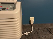 Broken AC getting power in plug but not unit