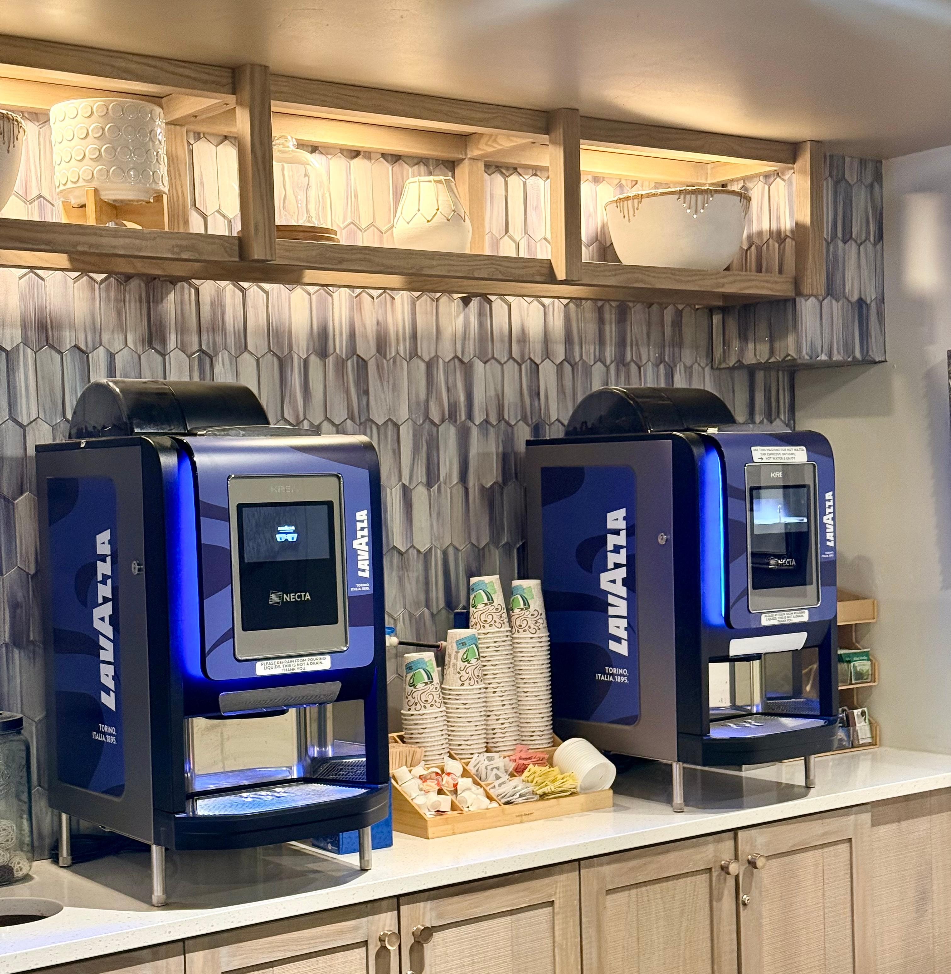 Complimentary Coffee, Tea, & Cocoa 