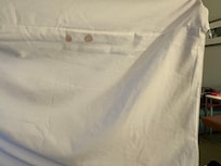 Found while changing pillowcases so had them change the protective cover too