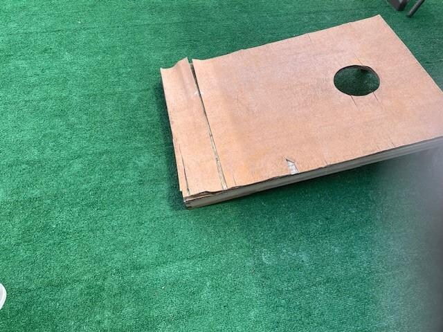 2nd cornhole board