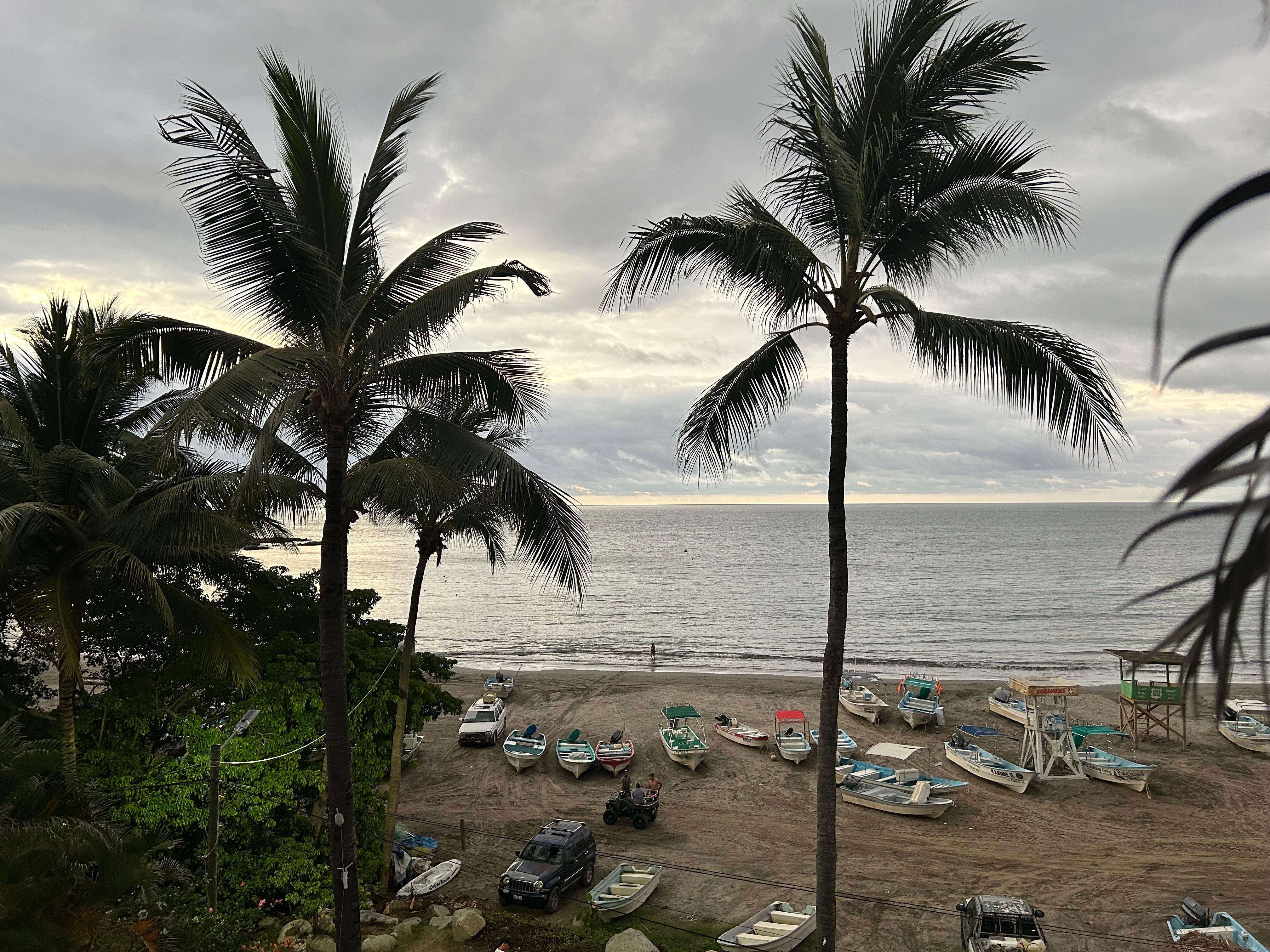 View from our room.