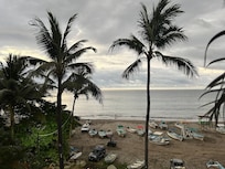 View from our room.