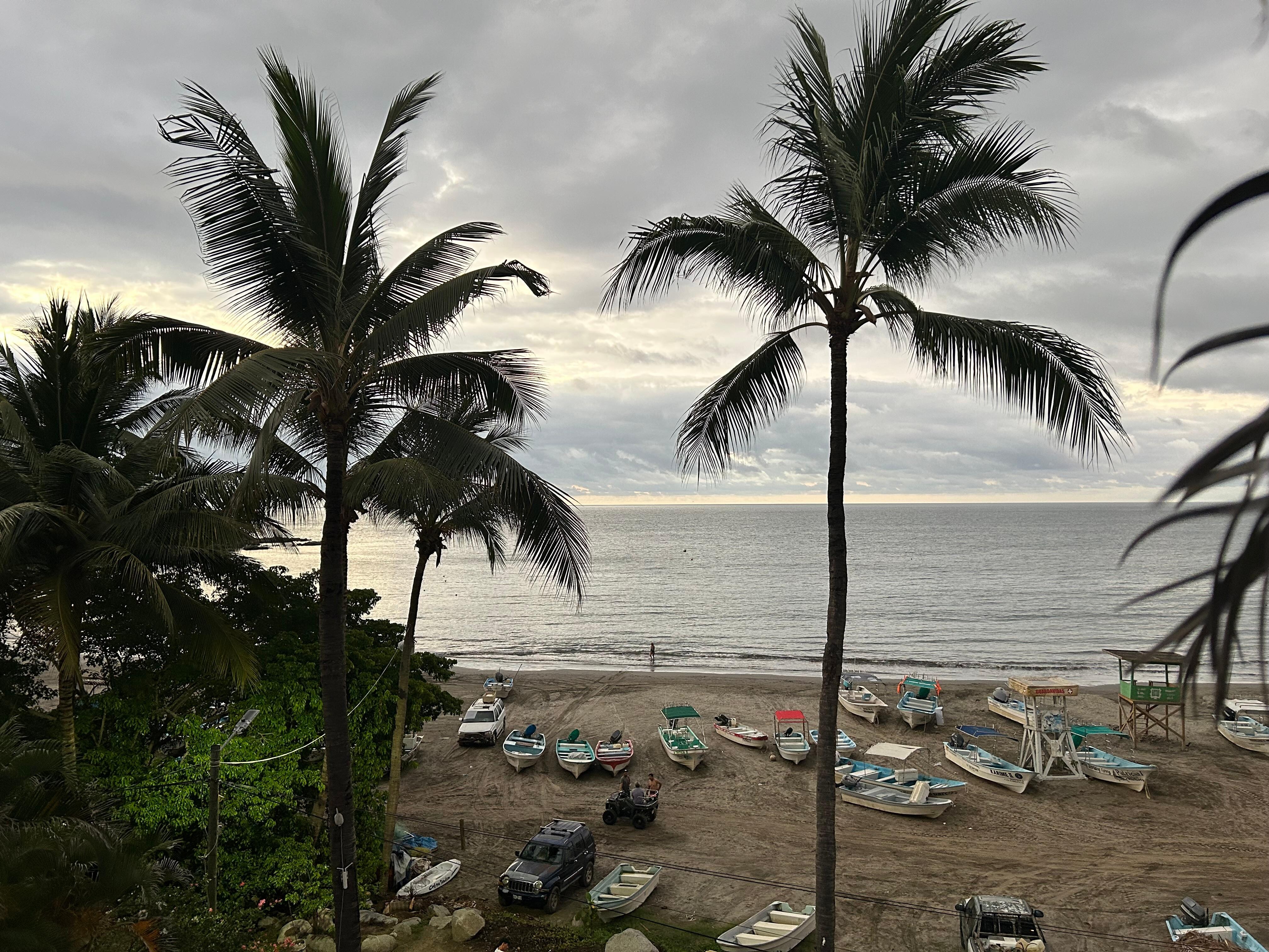 View from our room.