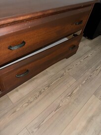Dresser outside