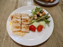 朝食プレート