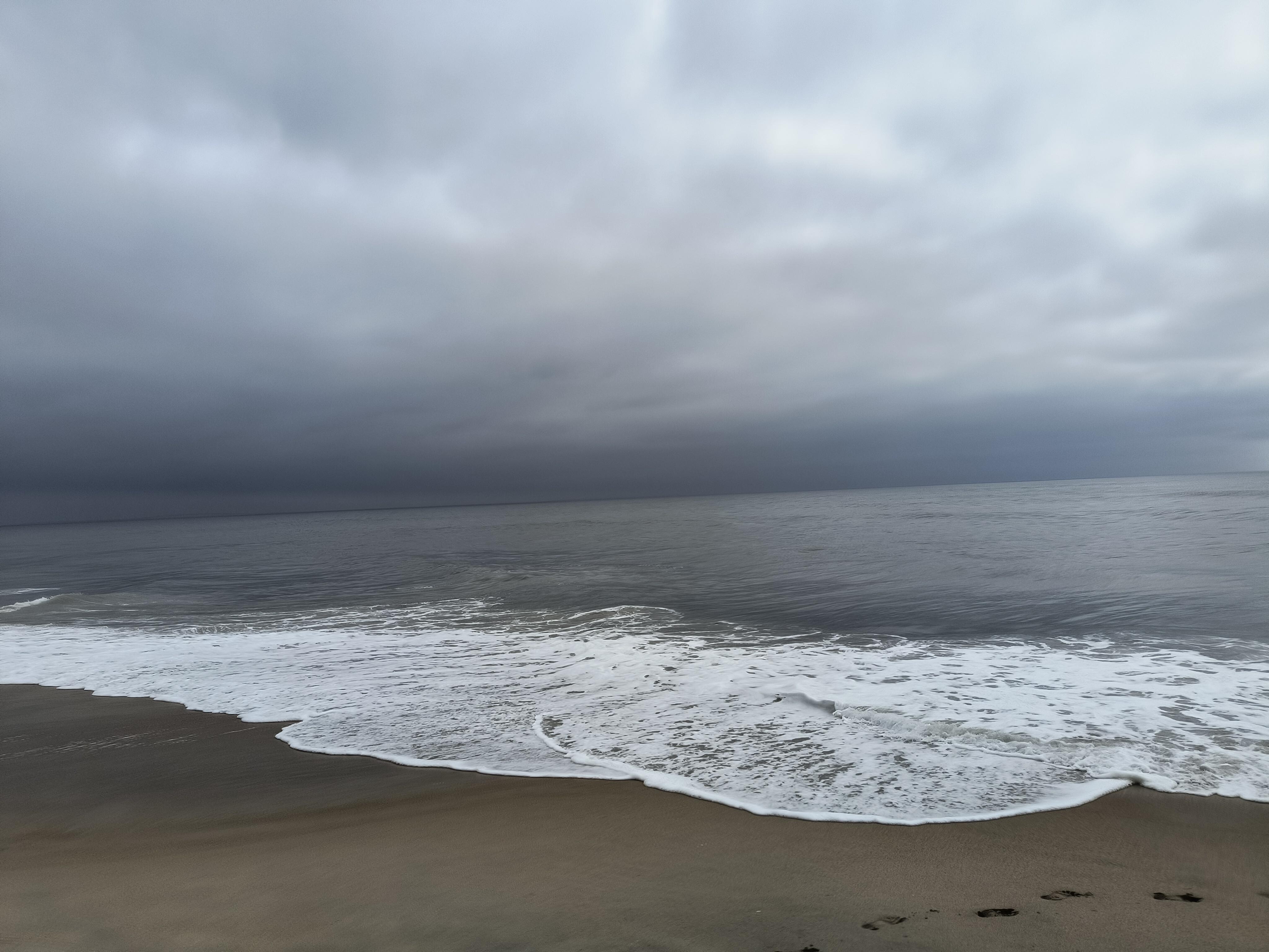 View from the beach access deck. 
