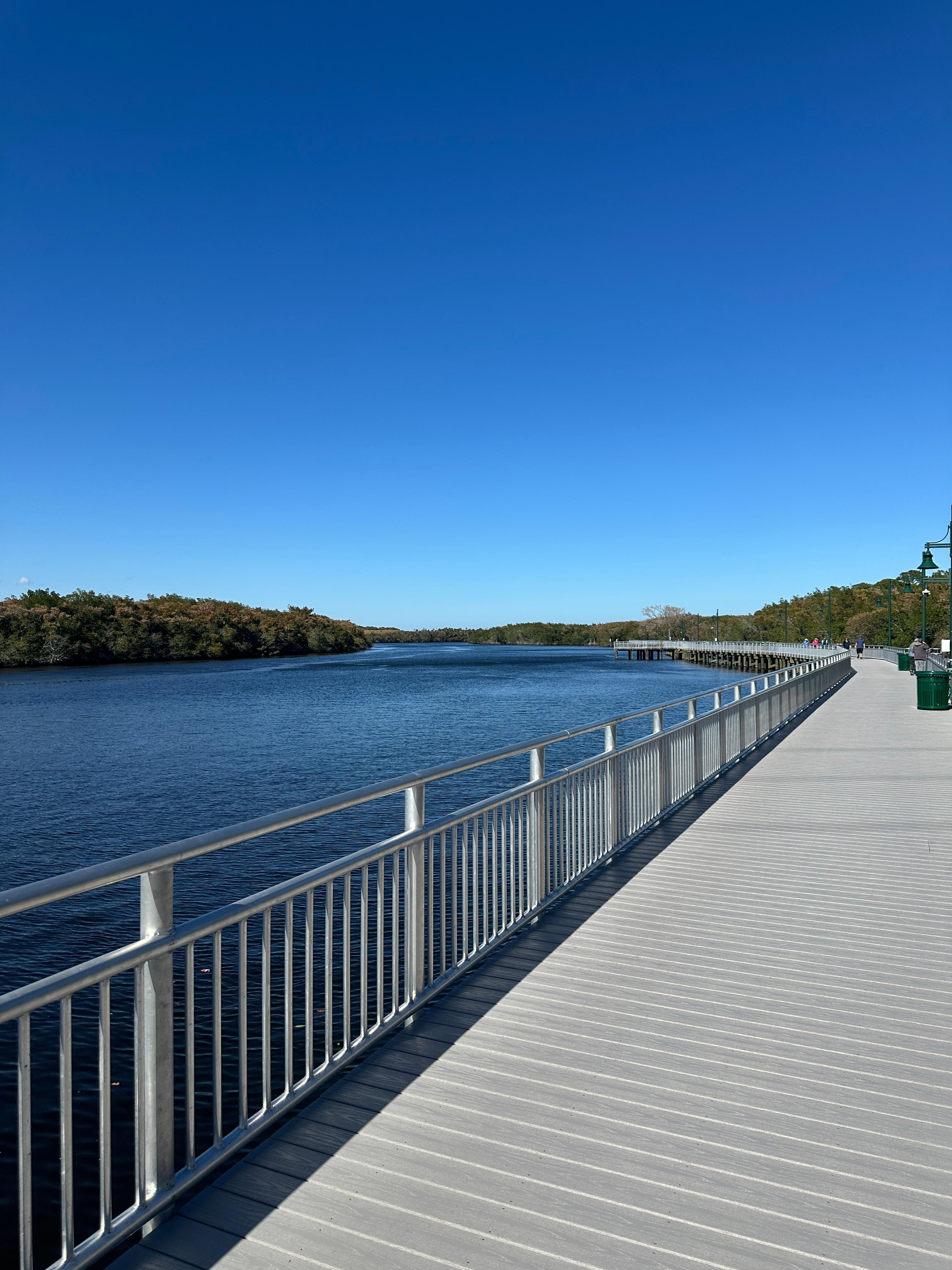 St. Lucie River boardwalk 
