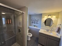 Upper floor bathroom