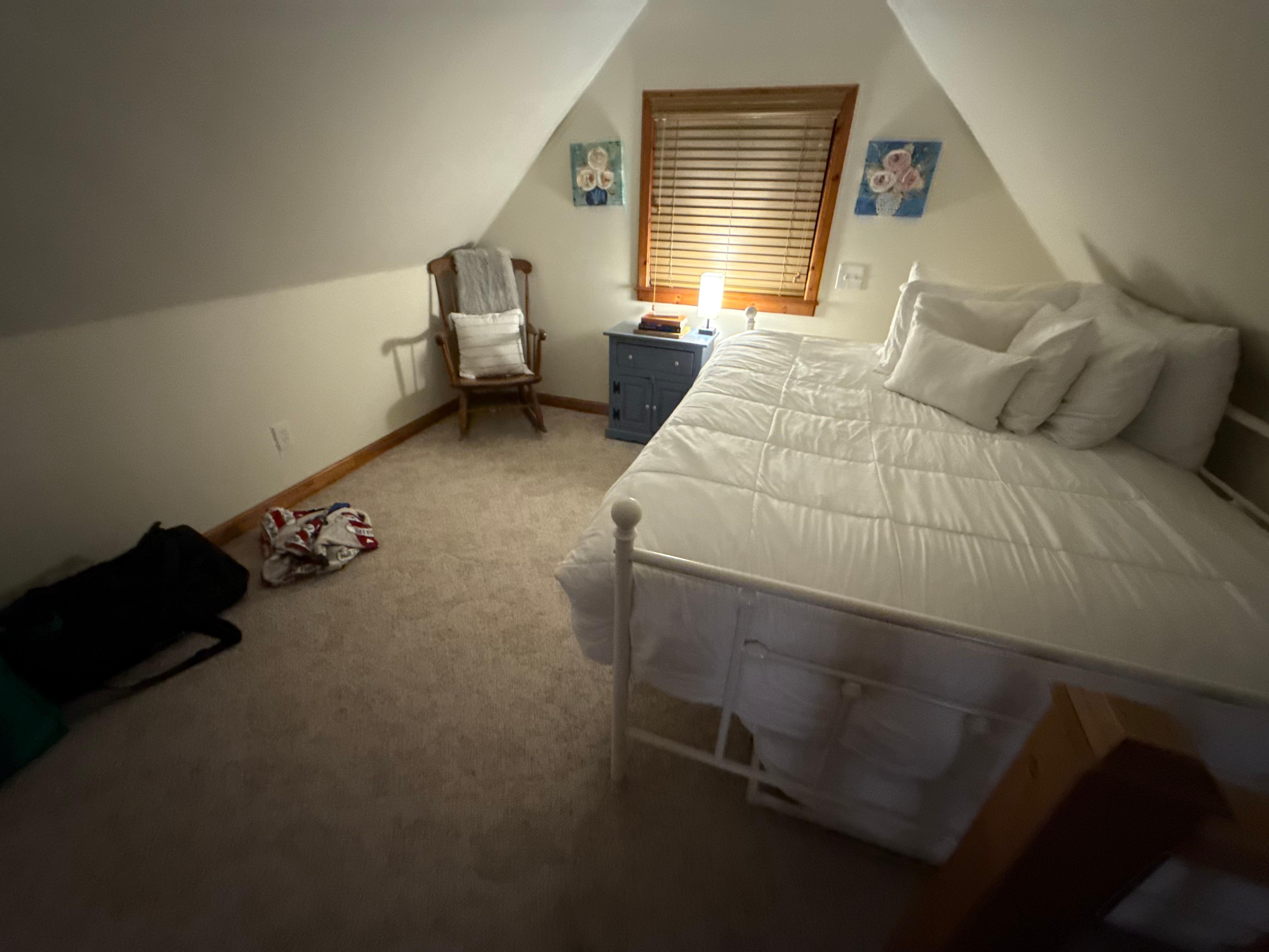 Upstairs/loft bedroom