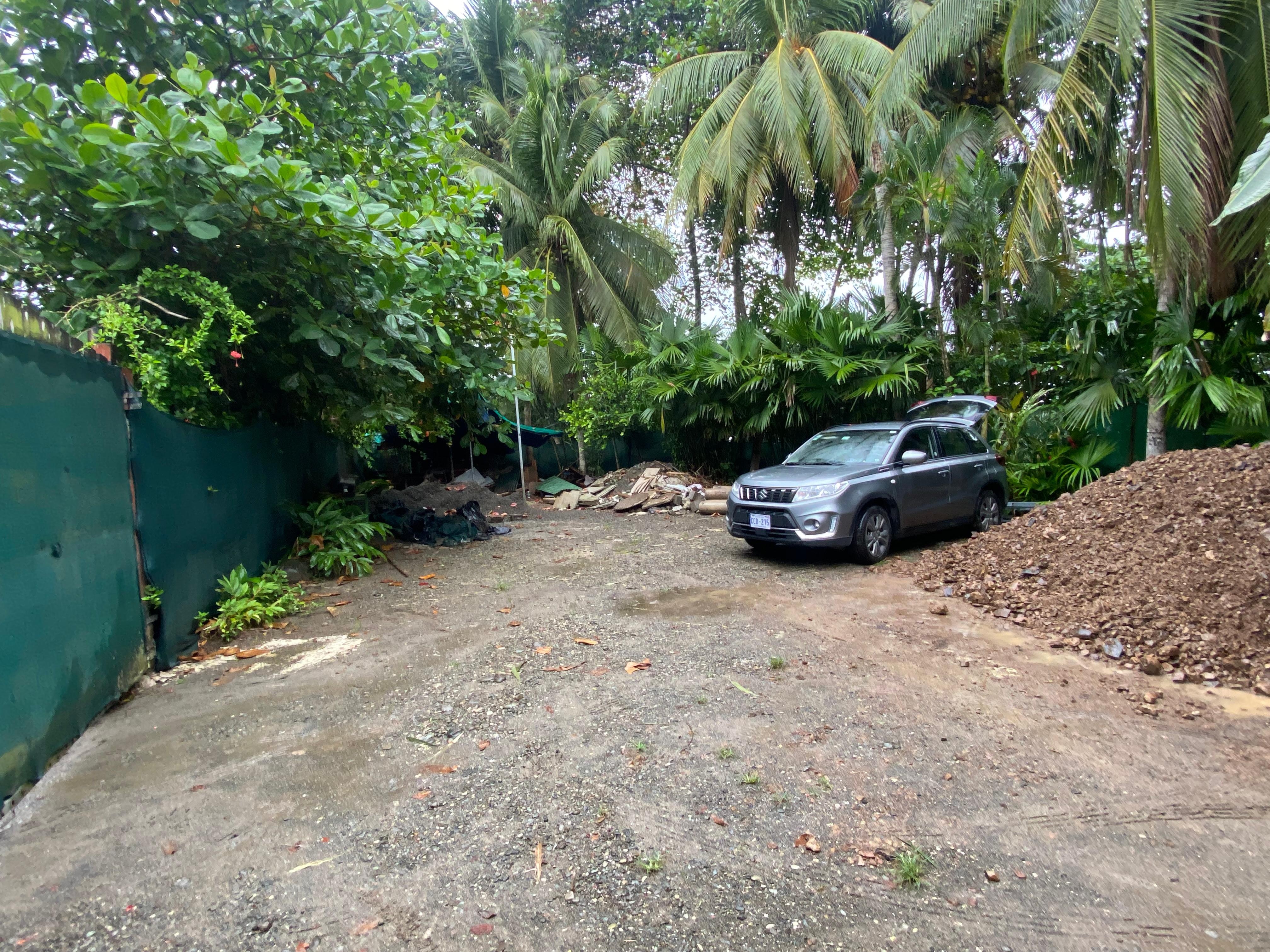 locked area for a few cars