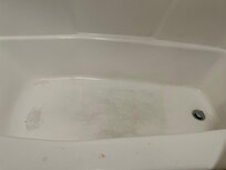 Dirty bathtub