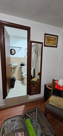 It was a decent sized room. We asked for a window room.