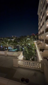 Balcony view from studio room, theme park view