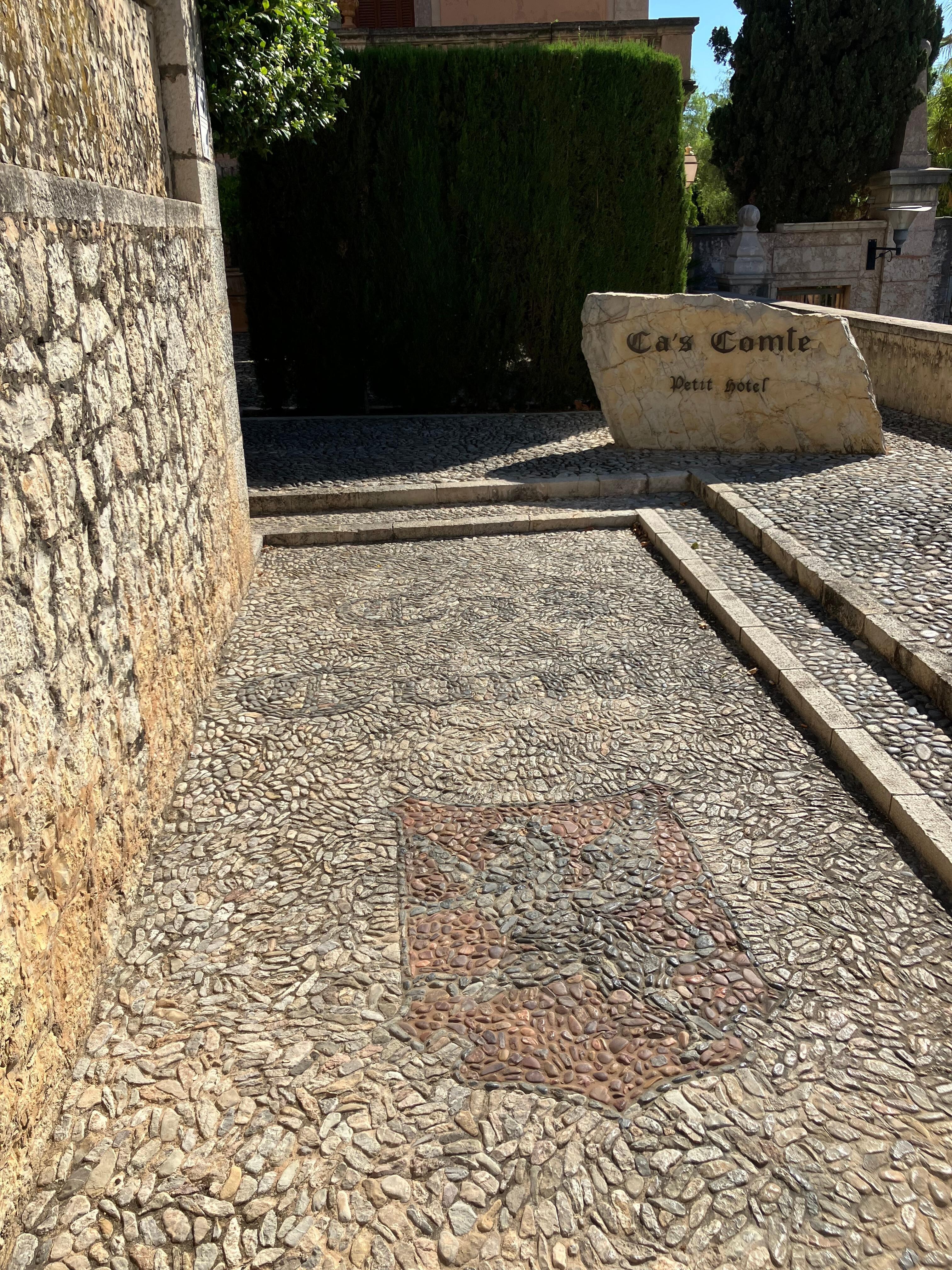 Hotel entrance 