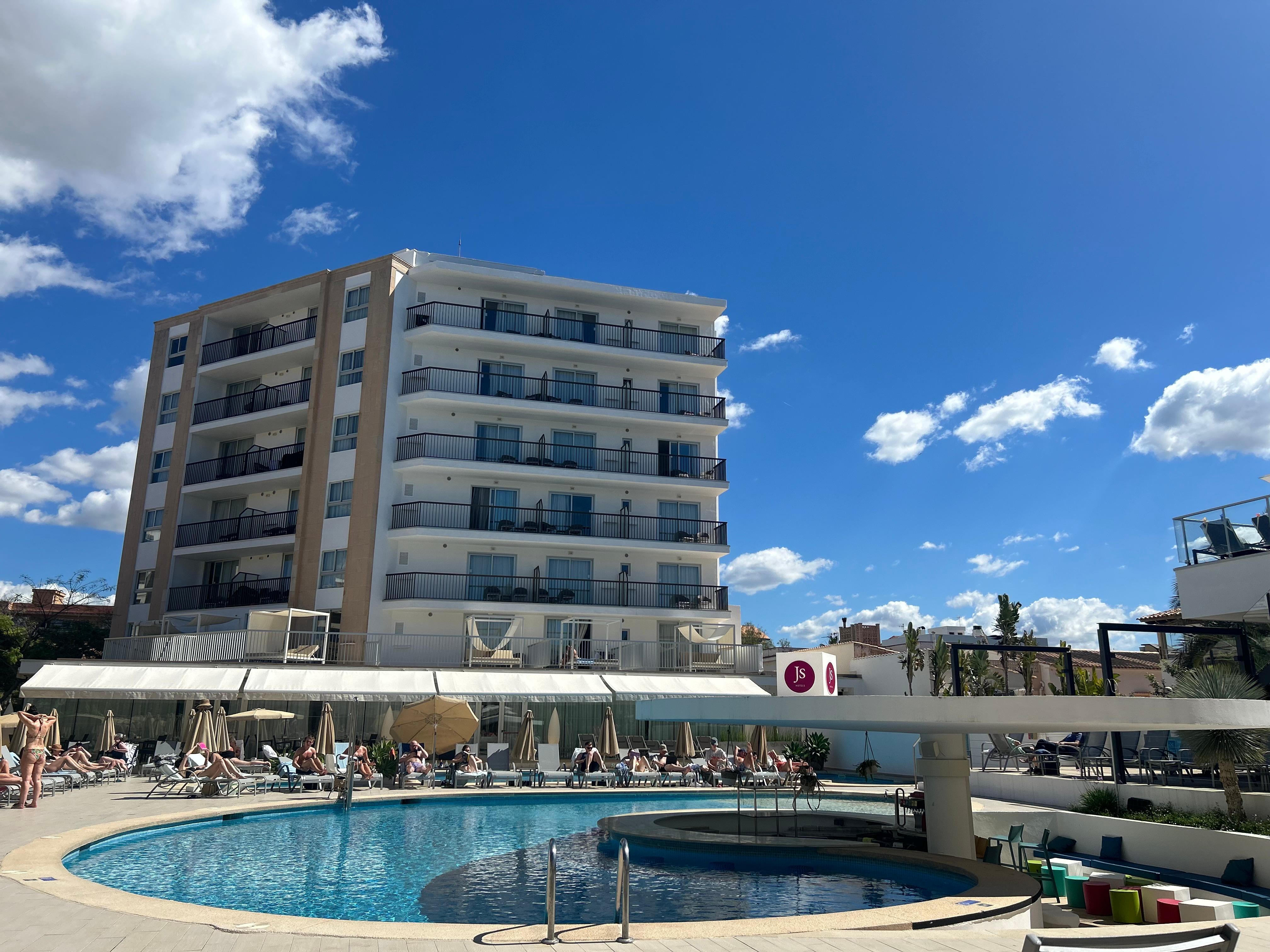 Pool area. 