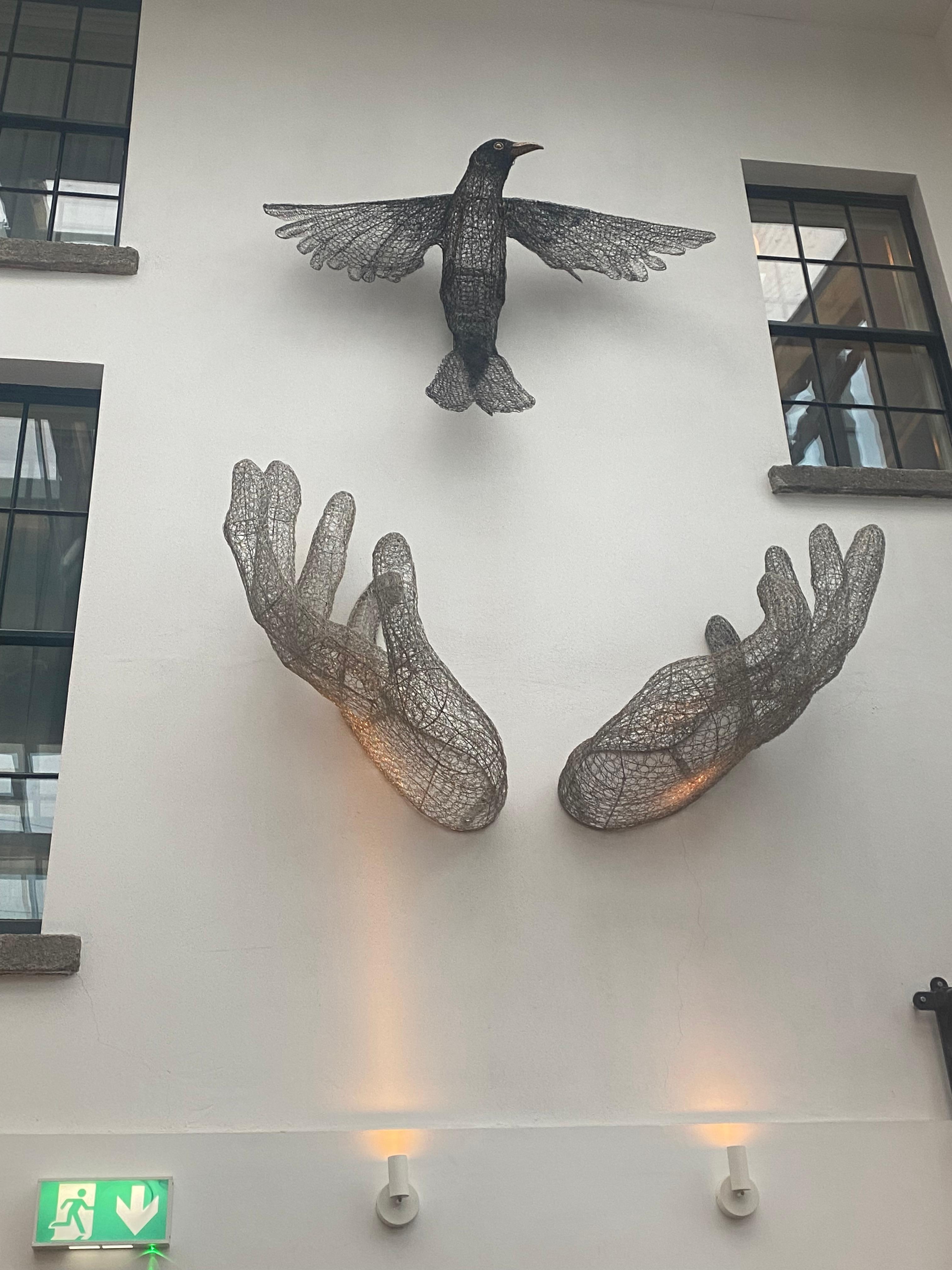 Cool art in the pub
