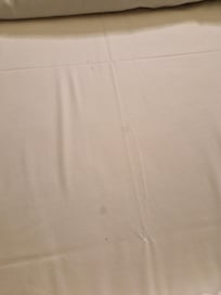Bed sheet wasn't very clean