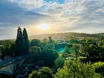 View from apartment.