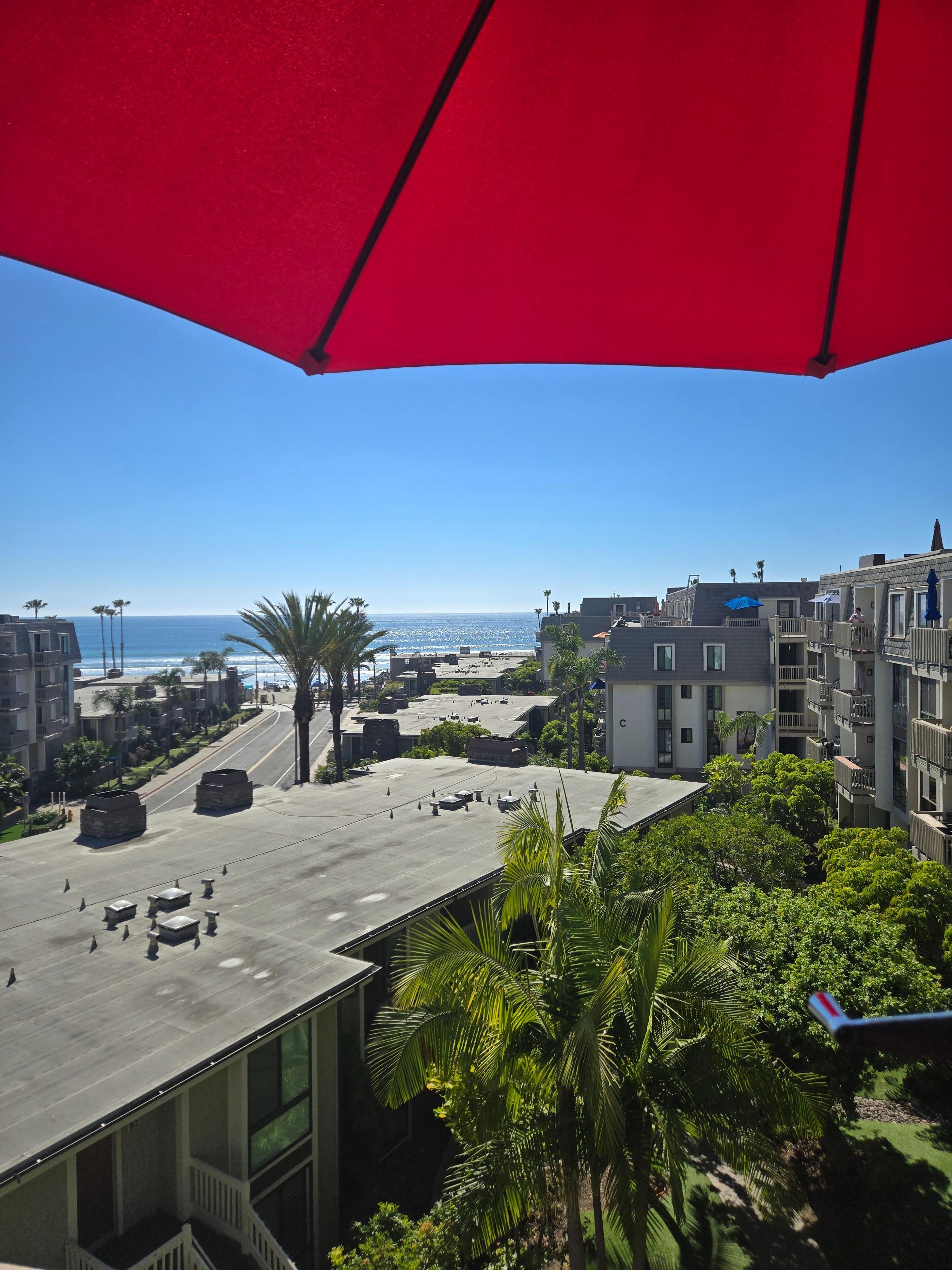 View from the balcony.