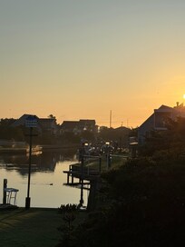 Sunrise from the porch