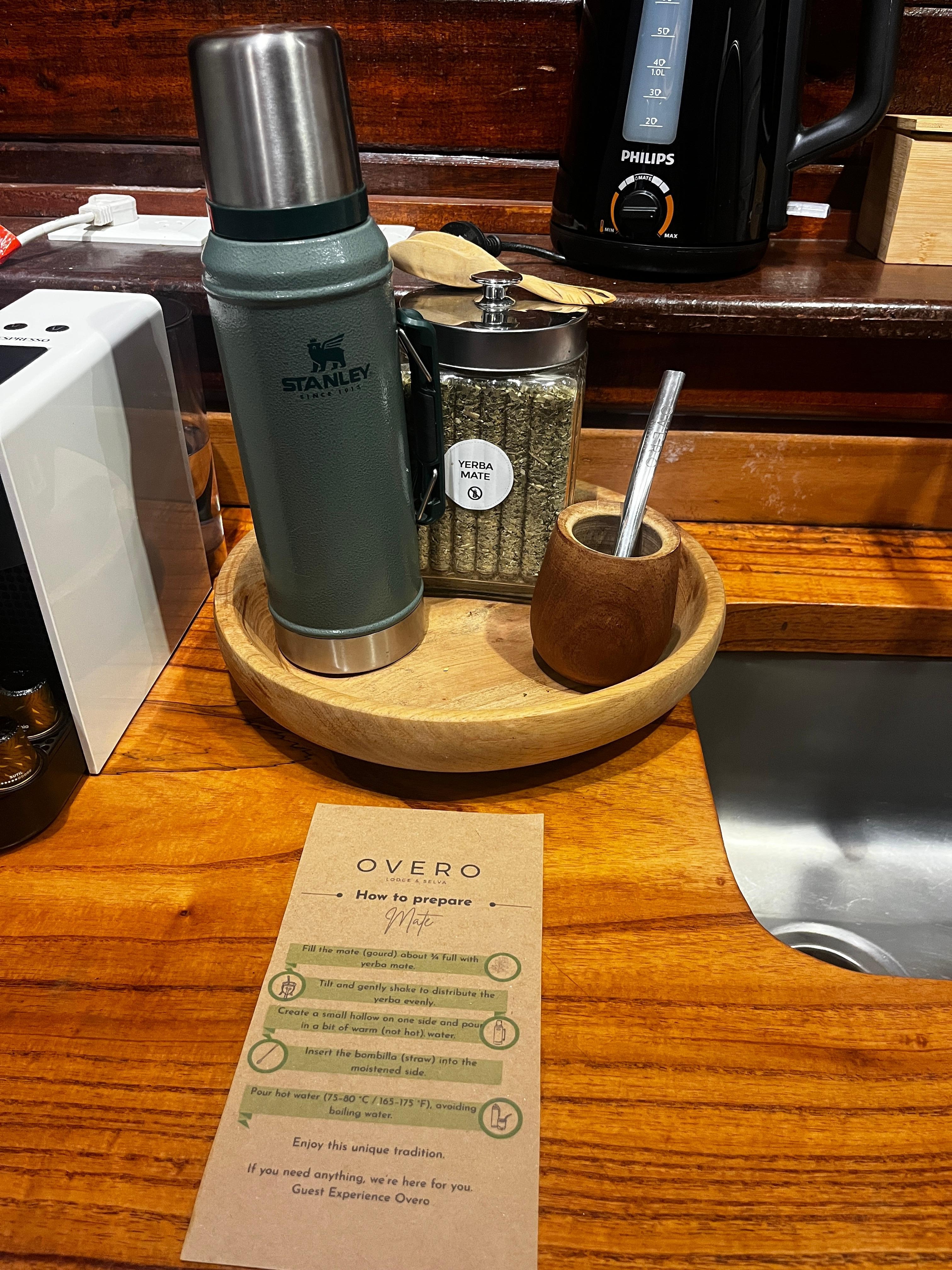 Mate and bombilla