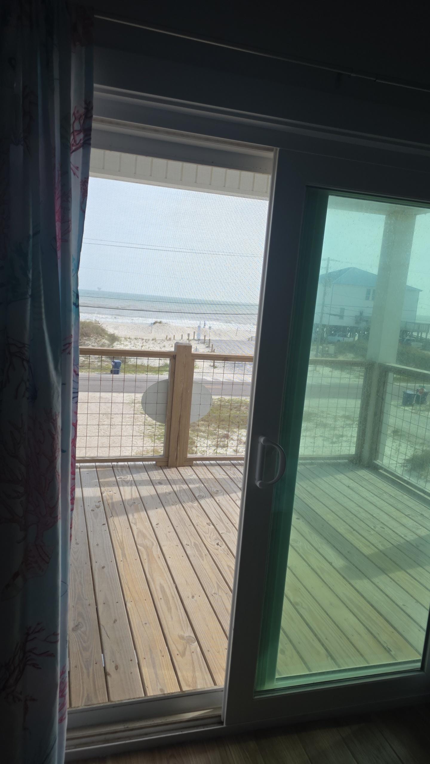 View out of the west king room.