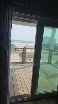 View out of the west king room.