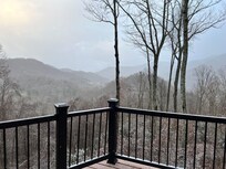 Take five and have coffee while taking in the fresh air and views