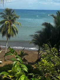 View from the room balcony
