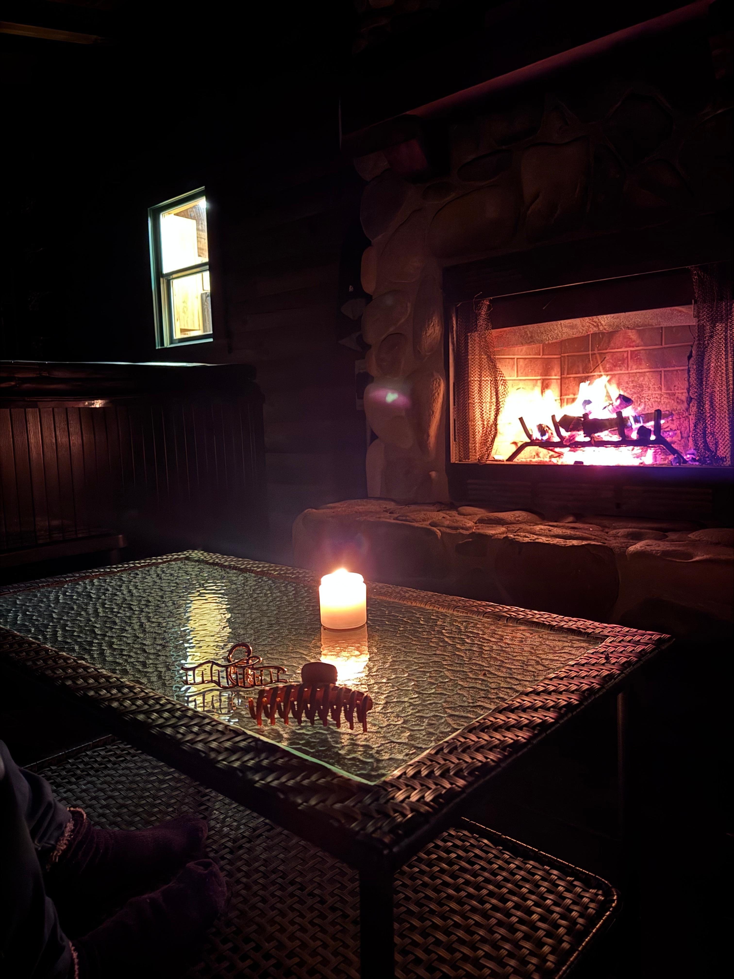 Our favorite spot on the deck