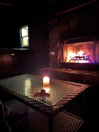 Our favorite spot on the deck