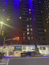 Front of hotel