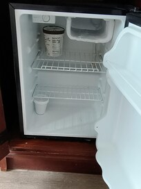 Trash still in the fridge